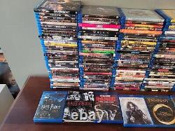 HUGE bluray LOT instant movie collection 257 films. Harry Potter, LOTR, Matrix +