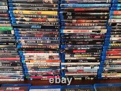 HUGE bluray LOT instant movie collection 257 films. Harry Potter, LOTR, Matrix +