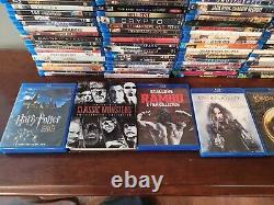 HUGE bluray LOT instant movie collection 257 films. Harry Potter, LOTR, Matrix +