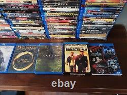 HUGE bluray LOT instant movie collection 257 films. Harry Potter, LOTR, Matrix +