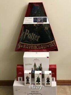 Hallmark Harry Potter Hogwarts Castle Tree Topper Collection Complete Bonus