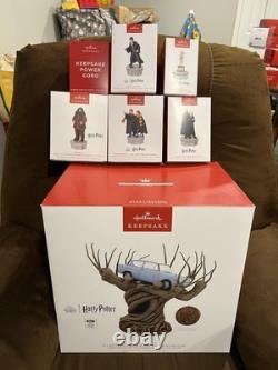 Hallmark Harry Potter Storytellers Complete Set 2024/25 Tree Topper Flying Ford