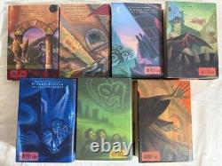 Hardback HC Harry Potter Set Complete 1-7 Lot J. K. Rowling +BONUS Books