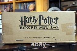Harry Potter 1-7 Books Set Collectible Chest Box Scholastic, BRAND NEW