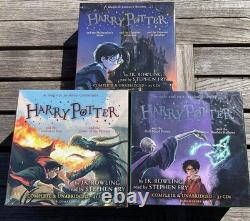 Harry Potter 1-7 Complete Audio CD Collection Audiobooks -Stephen Fry-VGC