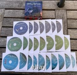 Harry Potter 1-7 Complete Audio CD Collection Audiobooks -Stephen Fry-VGC