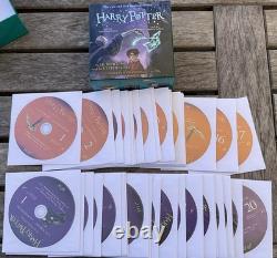 Harry Potter 1-7 Complete Audio CD Collection Audiobooks -Stephen Fry-VGC