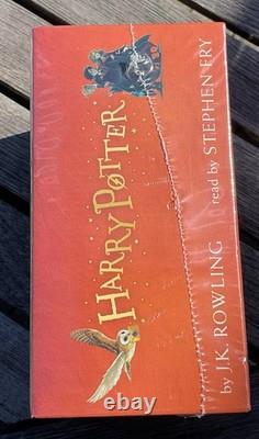 Harry Potter 1-7 Complete Audio CD Collection Audiobooks -Stephen Fry-VGC