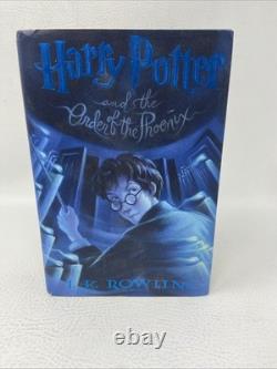 Harry Potter 1-7 Complete Hardcover Book Set JK Rowling #1, 3-7 1st US Editions