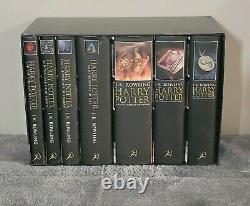 Harry Potter 1-7 Complete Hardcover Box Set Adult UK Cover Bloomsbury