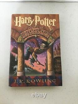 Harry Potter 1-7 Complete Series By JK Rowling Hardcover Set +BONUS Cursed Child