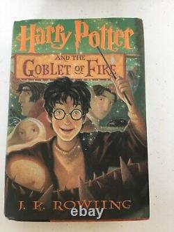 Harry Potter 1-7 Complete Series By JK Rowling Hardcover Set +BONUS Cursed Child