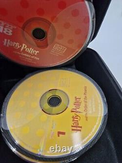 Harry Potter 1-7 Complete Set Audiobooks CD Stephen Fry Suitcase Edition