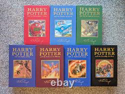 Harry Potter 1-7 Complete Set Bloomsbury UK Deluxe Special Edition (some 1st ed)