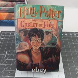 Harry Potter 1-7 Hardcover Set Complete J K Rowling