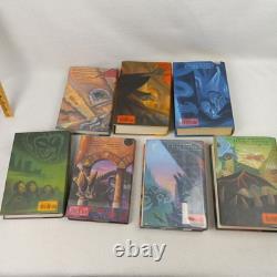 Harry Potter 1-7 Hardcover Set Complete J K Rowling