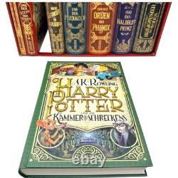 Harry Potter 1-7 Schuber Box Set German Deutsch HC Carlsen Komplett Extras