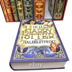 Harry Potter 1-7 Schuber Box Set German Deutsch HC Carlsen Komplett Extras