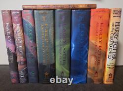 Harry Potter #1-7 complete set of U. S. 1st Editions, 4 1st prints, Cursed Child
