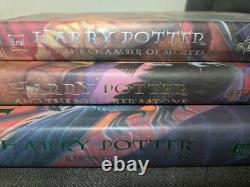 Harry Potter #1-7 complete set of U. S. 1st Editions, 4 1st prints, Cursed Child