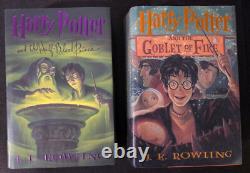 Harry Potter #1-7 complete set of U. S. 1st Editions, 4 1st prints, Cursed Child