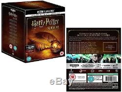 Harry Potter 1-8 2001-2011 Complete 7 Stories/8 Movies 4k Ultra Hdr R0 Blu-ray