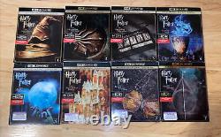 Harry Potter 1-8 4k Ultra Hd Blu-ray Oop Slipcover Complete Collection Set New