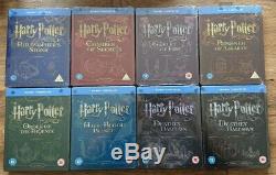 Harry Potter 1-8 Blu-ray Steelbook Set, Complete Collection, all sealed new