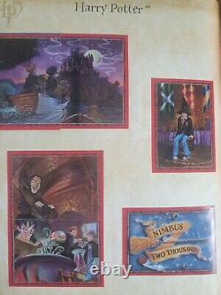 Harry Potter 100% Complete TCG Panini Sticker Album 2001