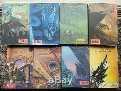 Harry Potter 1st Edition Complete Set 1-7 Hardback/dj Plus Book 8 J. K. Rowling