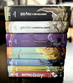 Harry Potter 25th Anniversary Complete Series Box Set Italian Translation -NEW