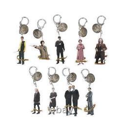 Harry Potter 2nd Hogwarts Collection Acrylic Keychain 9 Complete Set WWW