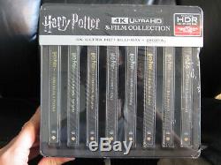 Harry Potter 4K UHD Blu-Ray Digital HD Complete Box Set Collection New Sealed
