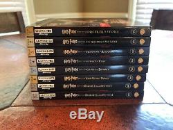 Harry Potter 4k Uhd Blu Ray 1 2 3 4 5 6 7 (part 1 & 2) Complete Set Hdr Read