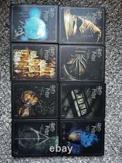 Harry Potter 4k Ultra HD Blu-Ray Steelbook Complete 8-Film Movie Collection