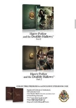 Harry Potter 4k Ultra HD Blu-Ray Steelbook Complete 8-Film Movie PRE ORDER