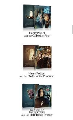 Harry Potter 4k Ultra HD Blu-Ray Steelbook Complete 8-Film Movie PRE ORDER