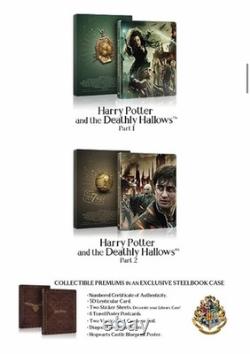 Harry Potter 4k Ultra HD Blu-Ray Steelbook Complete 8-Film Movie PRE ORDER