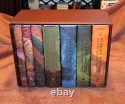 Harry Potter 7 Book Boxed Set NO TRUNK! (Near Mint/LN HCB) Free Shipping