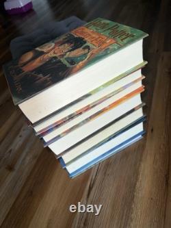Harry Potter 7 Book Complete Collection Hardback Set