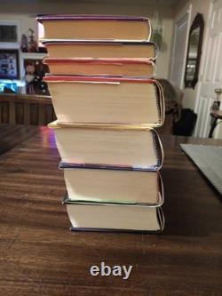 Harry Potter 7 Book Set Lot Bloomsbury Raincoast Canadian Hardcover w Dust Cover