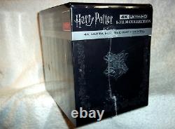 Harry Potter 8-Film Collection (4K/Blu-ray, 2018, STEELBOOK) NEW wizards fantasy