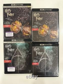 Harry Potter 8 Film Collection (4K UHD+Blu-ray) COMPLETE SLIPCOVERS 12345677