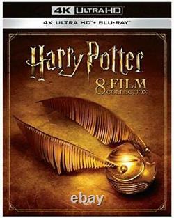 Harry Potter 8-Film Collection 4K Ultra HD BluRay NEW FREE SHIPPING