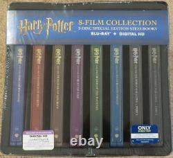 Harry Potter 8-film Collection Steelbooks Bluray New