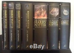 Harry Potter Adult Hardback Book Complete Boxed Set JK Rowling OUT OF PRINT