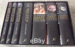 Harry Potter Adult Hardback Book Complete Boxed Set JK Rowling OUT OF PRINT