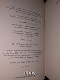 Harry Potter Adult Hardback Complete First Printing