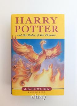 Harry Potter And The Order Of The Phoenix First Edition Rowling Error 766 Pages