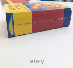 Harry Potter And The Order Of The Phoenix First Edition Rowling Error 766 Pages